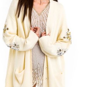 Wildfox Marion sweater with jewels